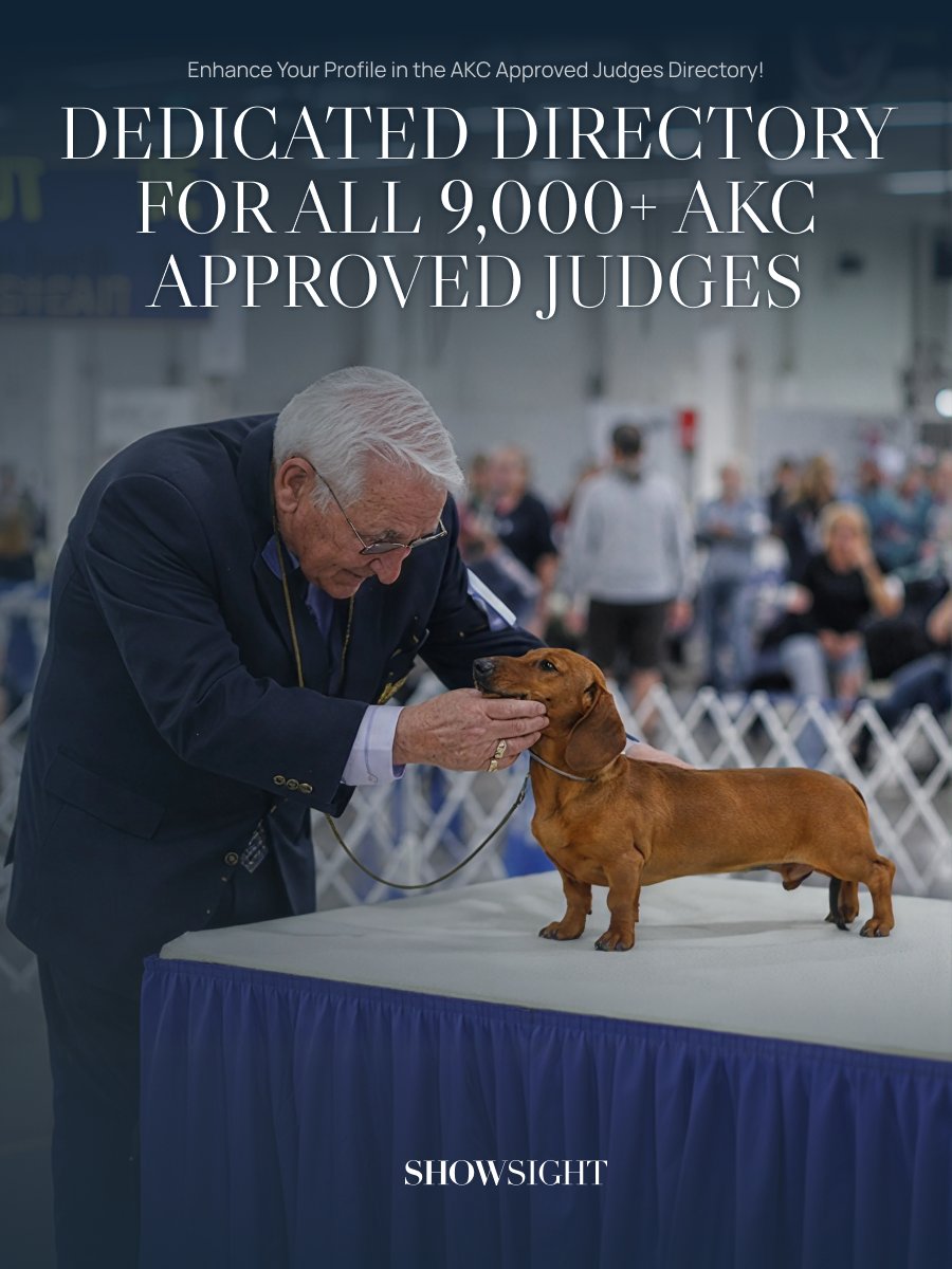 Dedicated Directory for All 9,000+ AKC-Approved Judges